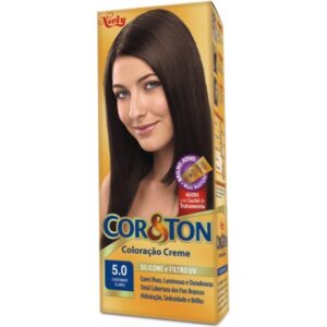 Tintura Cor e Ton Niely 5.0 Castanho Claro