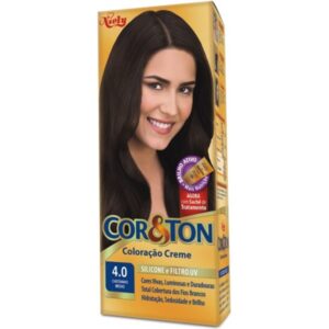 Tintura Cor e Ton Niely 4.0 Castanho Medio