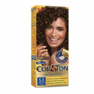 Tintura Cor e Ton Niely 5.3 Castanho Claro Dourado