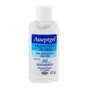 Álcool em Gel Antisséptico Asseptgel Cristal Com 52g Start