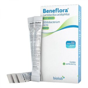 Beneflora Com 10 Sachês de 2g Cada Biolab