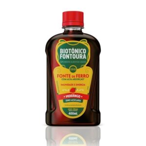 Biotônico Fontoura Morango Com 400ml Hypera