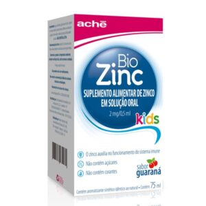 BioZinc Kids 2mg/0,5ml Sabor Guarana Com 75ml Ache