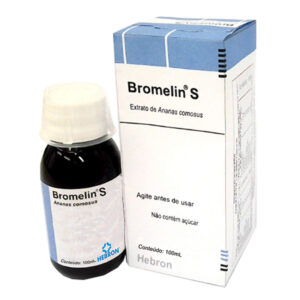 Bromelin 0,88g/ml Suspensão Oral Com 100ml Hebron