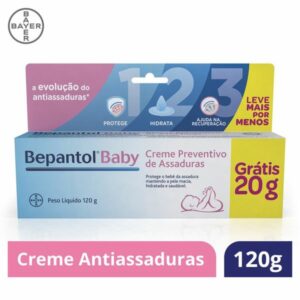 Creme para Assaduras Bepantol Baby Com 120g