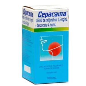 Cepacaína Solução Oral Com 100ml Sanofi