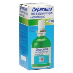 Cepacaina Solução Spray Com 50ml Sanofi