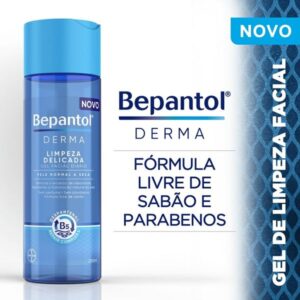Gel de Limpeza Facial Bepantol Derma Com 200ml