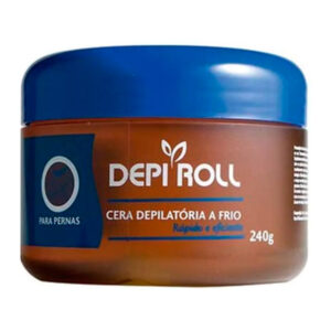 Cera Depilatória DepiRoll Cera Fria Mel Com 240g
