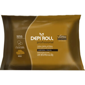 Cera Depilatória Quente Depiroll Tradicional Bloco Com 250g