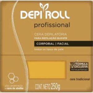 Cera Quente Depi Roll Tradicional Com 250g
