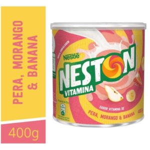 Cereal Nestle Neston Vitamina Maçã Banana e Mamão Com 400g