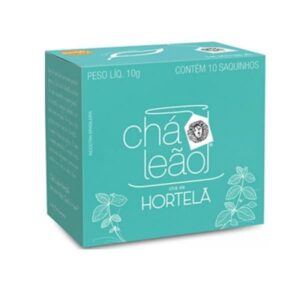 Chá de Hortelã Leão Com 10 Saquinhos