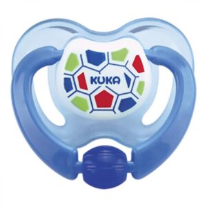 15366325617-7896000620514.jpg Chupeta Kuka Lovely Silicone Ortodôntica Azul Tamanho 2 Unidade
