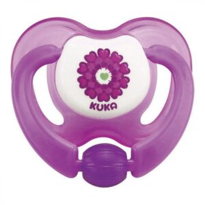 15366325627-7896000620521.jpg Chupeta Kuka Lovely Silicone Ortodôntica Rosa Tamanho 2 Unidade