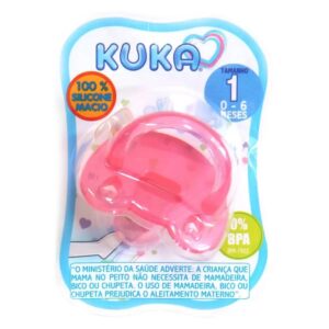 15366325737-7896000629067.jpg Chupeta Kuka Soft Comfort Bico Redondo Natural Tamanho 2