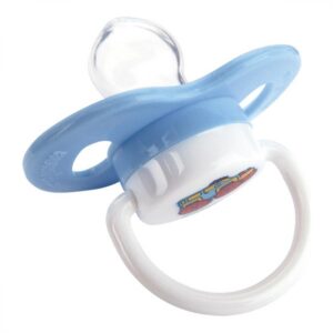 Chupeta Kuka Universal Plus Silicone Azul Tamanho 1 Ref-2366 Unidade