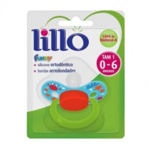 15366325915-7896033203296.jpg Chupeta Lillo Funny Ortodôntica Silicone Azul Unidade