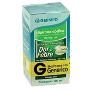 15366326137-7896004715650.jpg Dipirona Sódica 50mg/ml Solução Oral Framboesa 100ml Germed Genéricos