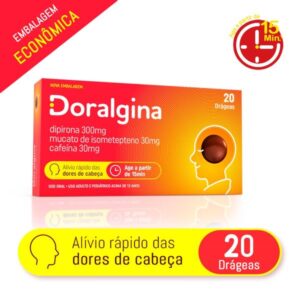 Doralgina Com 20 Drágeas Neo Quimica