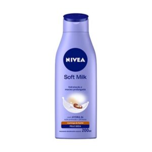 Hidratante Corporal Nivea Soft Milk Pele Seca Com 200ml