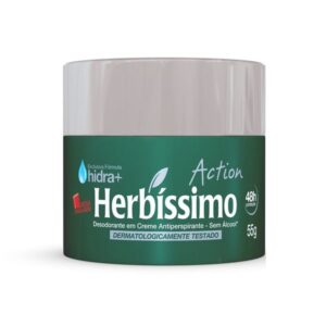 15366326760-8770ce5395c4fbe5de5a7d4a8f12221e-1.jpg Desodorante em Creme Herbíssimo Action Com 55g