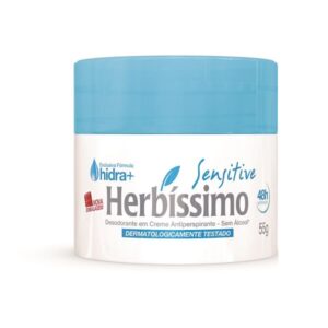 15366326817-4a9dcef1d745d78e39d53618aa9946f1-1.jpg Desodorante em Creme Herbíssimo Sensitive Com 55g