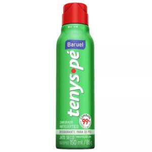Desodorante Para Pés Tenys Pé Canforado Jato Seco Com 150ml