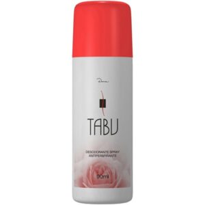Desodorante Spray Tabu Flores Com 90ml