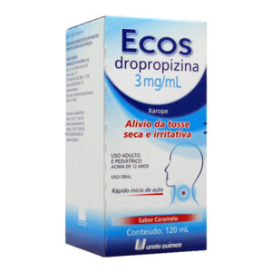 Ecos 3mg/ml Xarope Com 120ml União Química