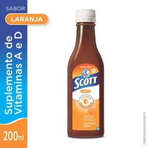 Emulsao Scott Laranja Com 200ml GlaxoSmithKline