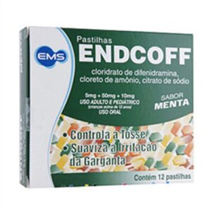Endcoff Sabor Menta Com 12 Pastilhas Ems s/a