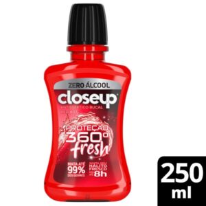 Enxaguante Bucal CloseUp 360 Fresh Com 250ml