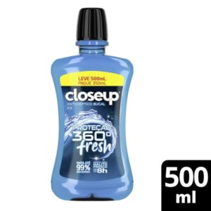 Enxaguante Bucal CloseUp 360 Ice Com 500ml