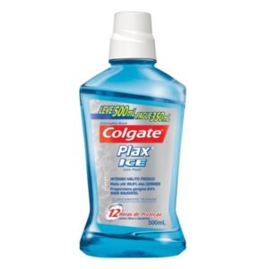 Enxaguante Bucal Colgate Plax Ice Leve 500ml Pague 350ml