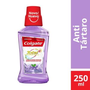 Enxaguante Bucal Colgate Total 12 Anti Tartaro Com 250ml