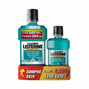 Enxaguante Bucal Listerine Cool Mint 500ml + 250ml