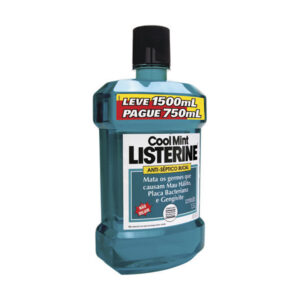 Enxaguante Bucal Listerine Cool Mint Leve 1500ml Pague 750ml