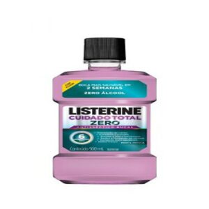 Enxaguante Bucal Listerine Cuidato Total Menta Zero Alcool Com 500ml