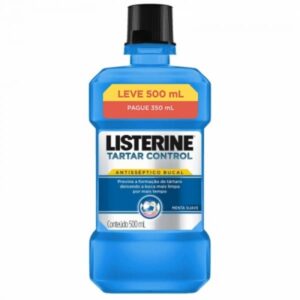 Enxaguante Bucal Listerine Tartar Control Com 500ml