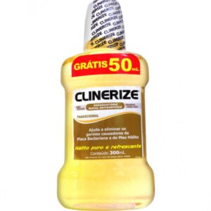 Enxaguatorio Bucal Clinerize Menta Suave Com 300ml