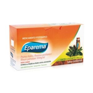 Eparema Sabor Guaraná Com 12 Flaconetes de 10ml Cada