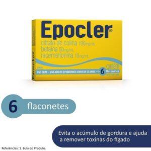 Epocler Abacaxi Com 6 Flaconetes de 10ml Cada Cosmed