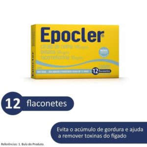 Epocler Solução Oral Com 12 Flaconetes de 10ml Cosmed