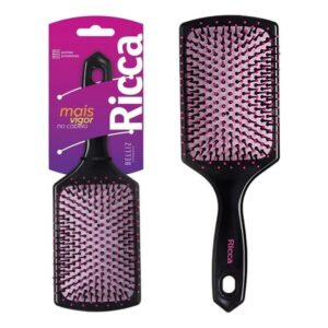 Escova de Cabelo Ricca Basic Racket Almofadada Ref-249 Unidade