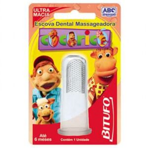 Escova Dental Bitufo Cocorico Massageadora Unidade