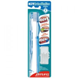 Escova Dental Bitufo Kit Ortodontico Conico Unidade
