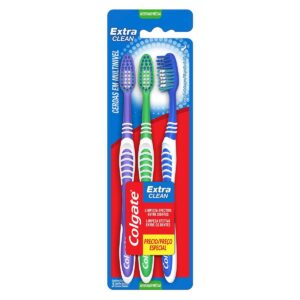 Escova Dental Colgate Extra Clean Ultra Macia leve 3 Pague 2 Unidades