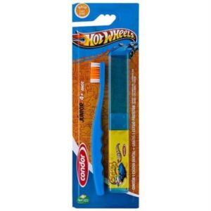 Escova Dental Com Estoja Hot Wheels 5+ Anos Unidade