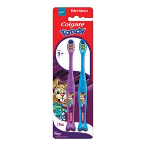 Escova Dental Infantil Colgate Tandy Maiores de 5 Anos Com 2 Unidades